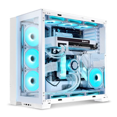 Lian Li UNI SL Infinity 120 White 120mm PWM ARGB Cabinet Fan (Triple Pack)